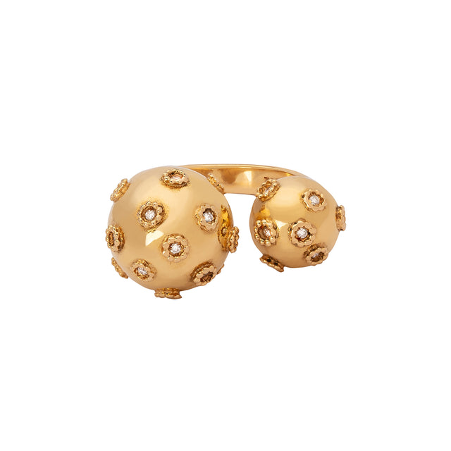 Carla Amorim Sublime Ring - Broken English Jewelry front view