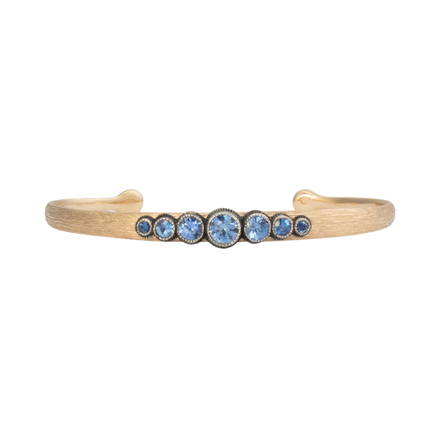 Arman Sarkisyan Sapphire Cuff Bracelet front view