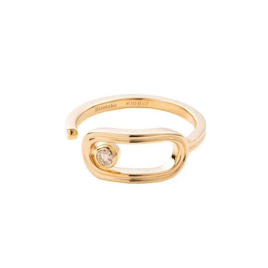 Oblong Beluga Ring - Main Img