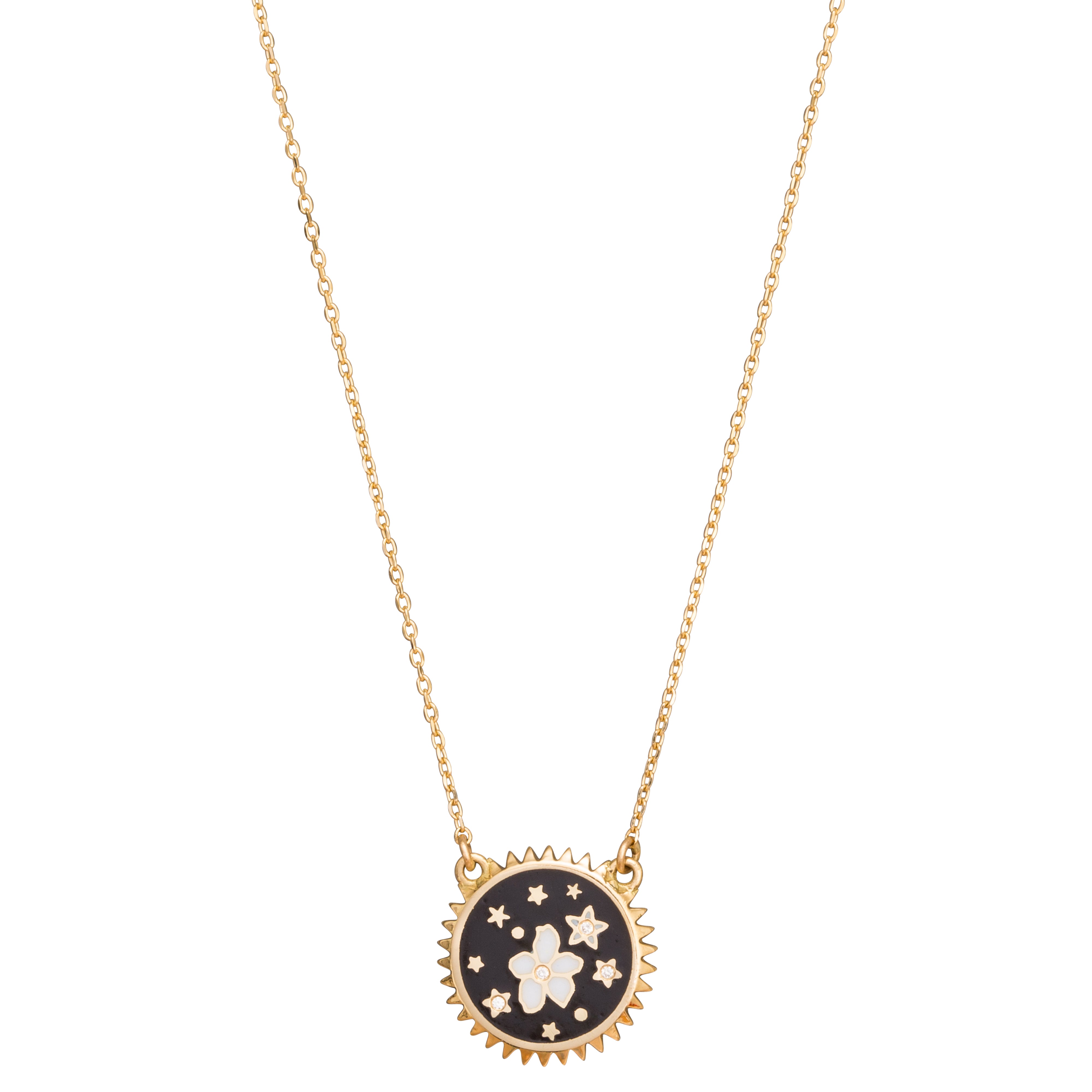 Foundrae Dark Blossom Necklace - Broken English Jewelry