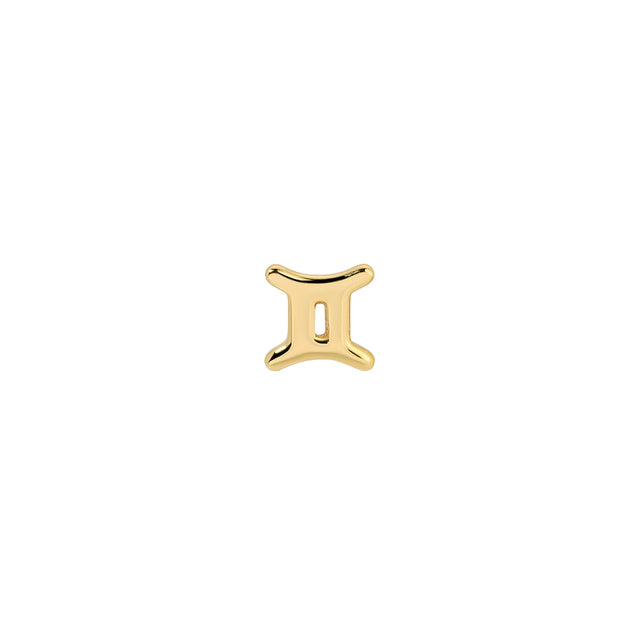 Mini Gemini Zodiac Stud Earring