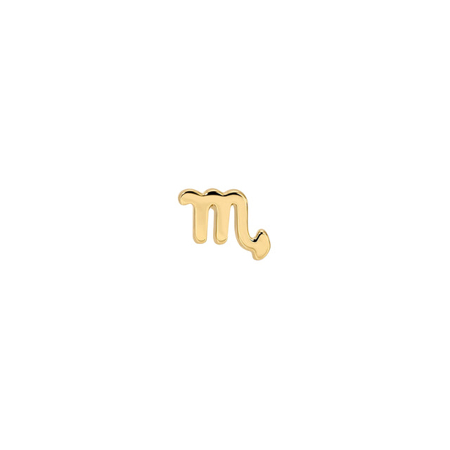 Mini Scorpio Zodiac Stud Earring