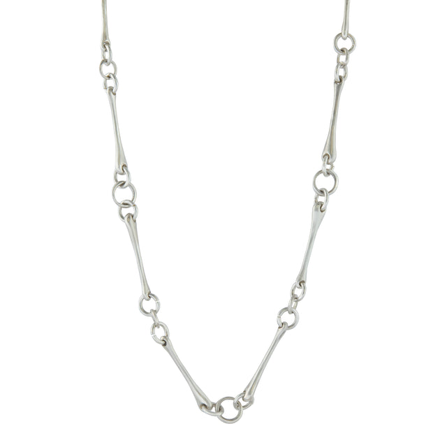 Bone Necklace - Sterling Silver