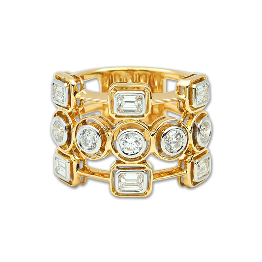 Diamond Mingle Ring - Main Img