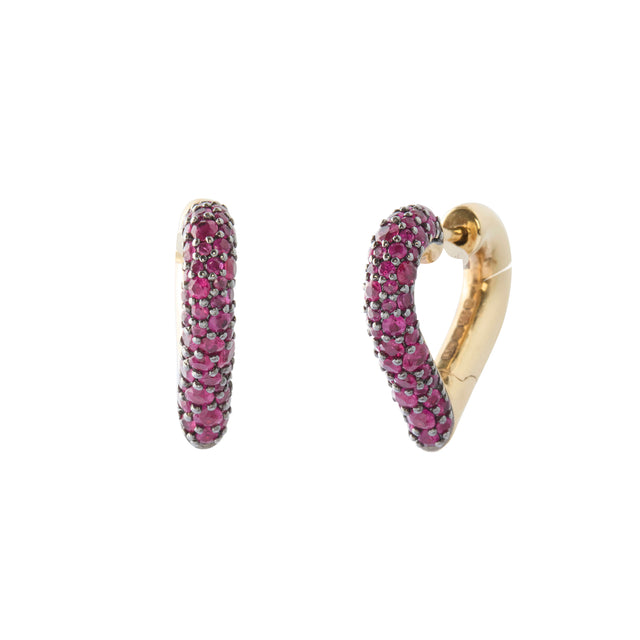 Ruby Baby Love Earrings