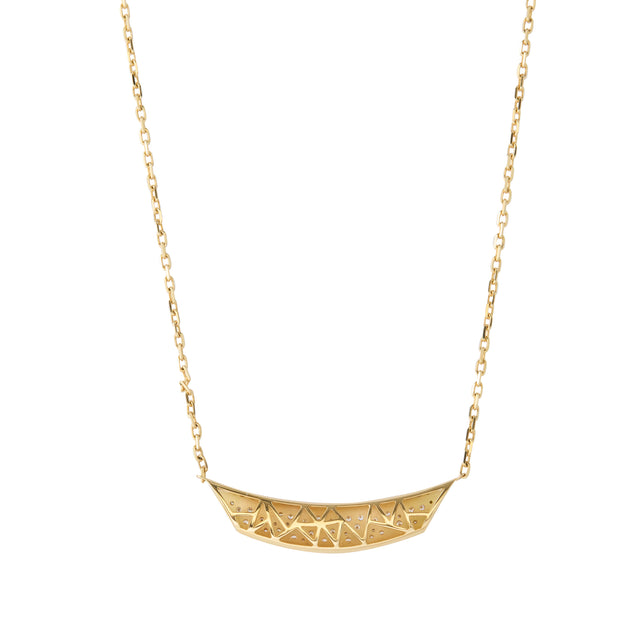 Lotus Pendant Necklace