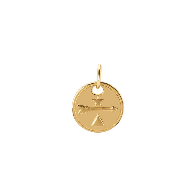 Foundrae Mini Coin Dream Charm - Broken English Jewelry