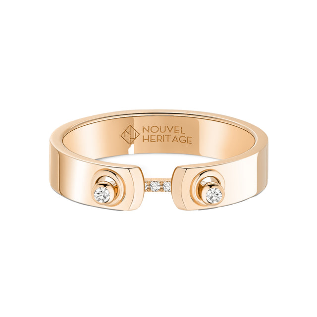 White Diamond Business Meeting Ring
