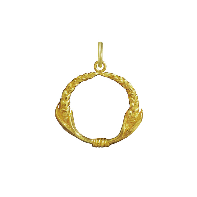 Round Virgo Pendant