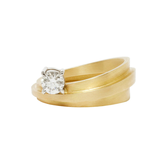 Azlee Sea Ring II - Rings - Broken English Jewelry front view