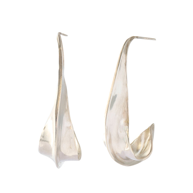 Lode Star Earrings Sterling Silver