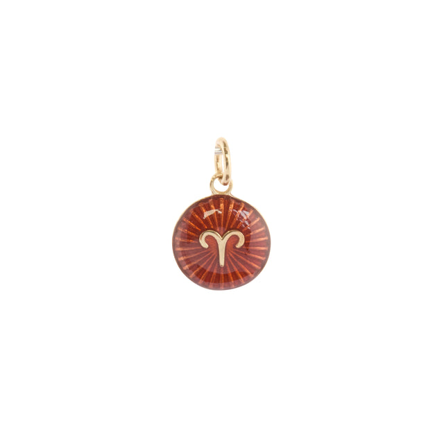 Adobe Orange Aries Charm