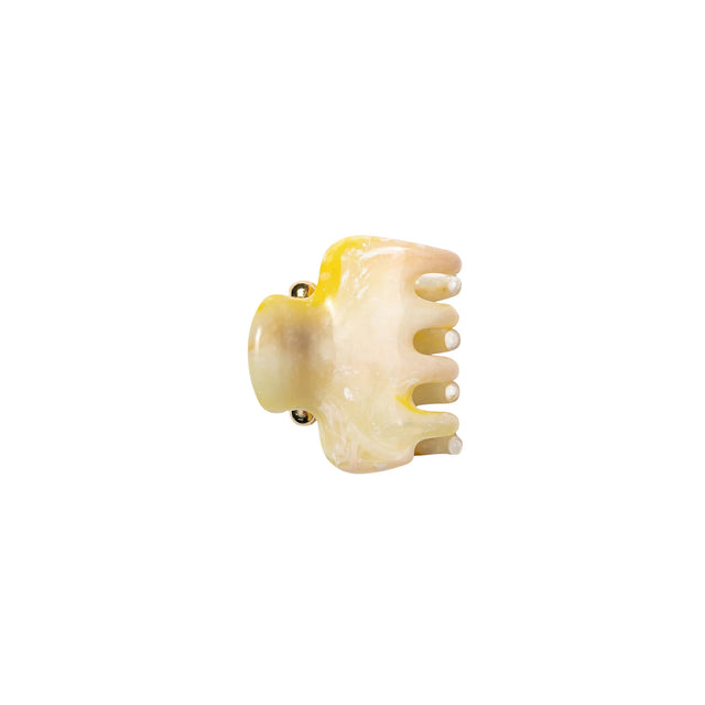 UNDO 1.5" Claw Clip - Citrine Quartz - Accessories - Broken English Jewelry side view