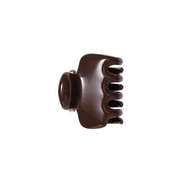 UNDO 2" Claw Clip - Espresso - Accessories - Broken English Jewelry side view