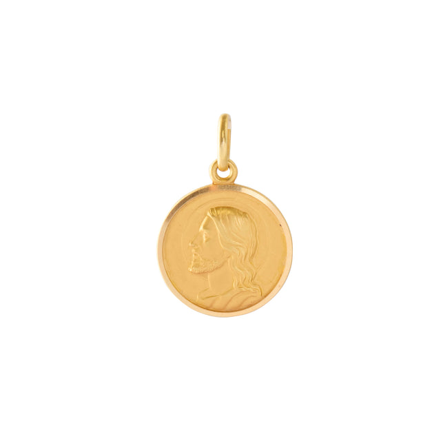 Face of Jesus Coin Pendant