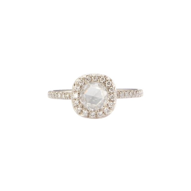 VRAM Round Cut Eternity Band, front view